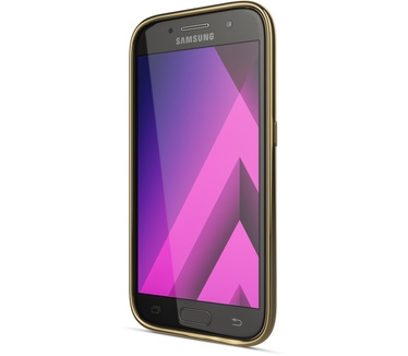 BeHello Samsung Galaxy A3 2017 Chrome Edge Gold