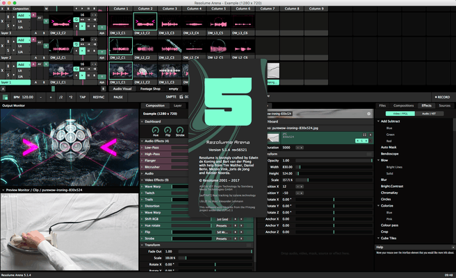 Resolume Arena 5.1.4