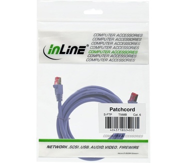 InLine 0.5m S/FTP (PiMf) Cat.6