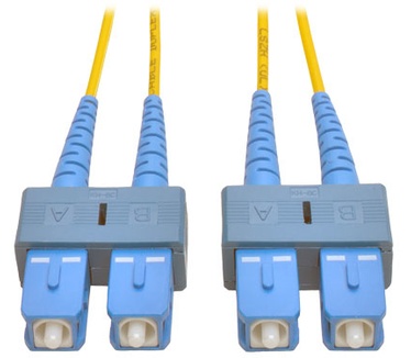 Tripp-Lite Duplex Singlemode 8.3/125 Fiber Patch Cable (SC/SC), 2M