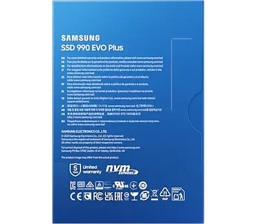 Samsung 990 990 EVO Plus 1TB - SSD