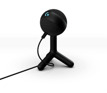Logitech G Yeti Orb Condenser RGB Gaming Microfoon met LIGHTSYNC, Blue VO!CE Presets, G HUB Control, Cardioid, USB Plug and Play op PC/Mac - Zwart