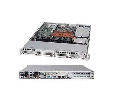 Supermicro SuperChassis 815TQ-R650UB (Black)