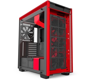 NZXT H700i Rood/Zwart