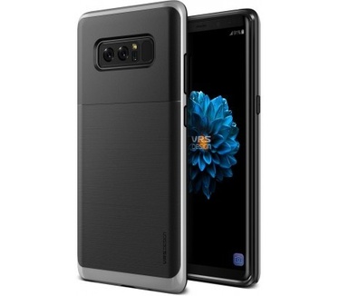 VRS Design High Pro Shield Samsung Galaxy Note 8 Hoesje Licht Zilver