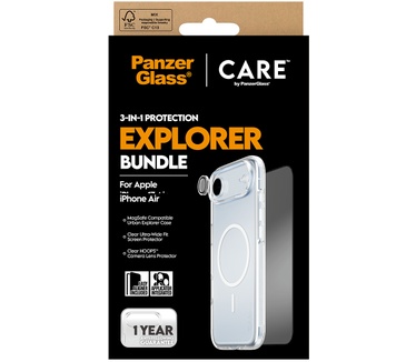 PanzerGlass PanzerGlass® | CARE by PanzerGlass® 3-in-1 Flagship Explorer Bundle iPhone Air