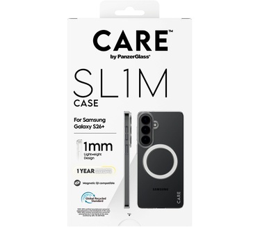 PanzerGlass CARE™ by PanzerGlass® SL1M Case Transparent w. Qi Samsung Galaxy S26+