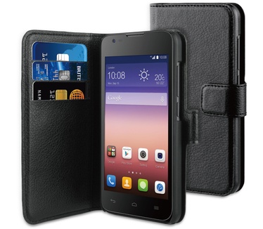 BeHello Huawei Ascend Y550 Wallet Case Black