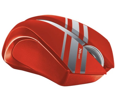Trust Sula Wireless Mouse rood