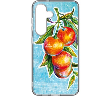 Samsung Galaxy S25 Lieve Merlijn Mandarin Hybrid Case Anymode