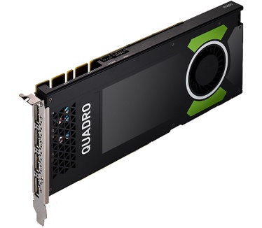 HP NVIDIA Quadro P4000 (8-GB) grafische kaart