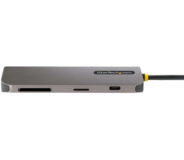 Startech.com USB C Multiport Adapter, 4K 60Hz HDMI Video, 3 Port 5Gbps USB-A Hub, 100W USB Power Delivery Pass-Through, GbE, SD/MicroSD, 30cm Kabel, Travel Dock, Laptop Docking Station