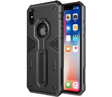 Nillkin HardCase Defender II - Apple iPhone X (5.8'') - Zwart  Zwart