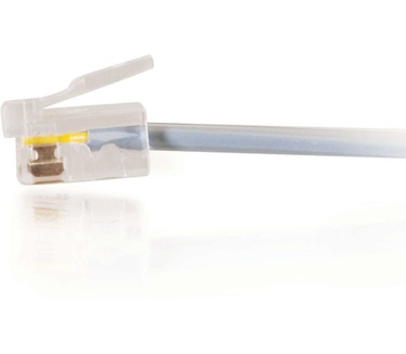 CablesToGo 10m RJ11 6P4C Straight Modular Cable