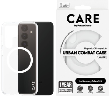PanzerGlass CARE by Flagship Case Clear Frame Samsung S24
