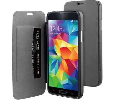 BeHello Samsung Galaxy S5 / S5 Neo Book Case Black