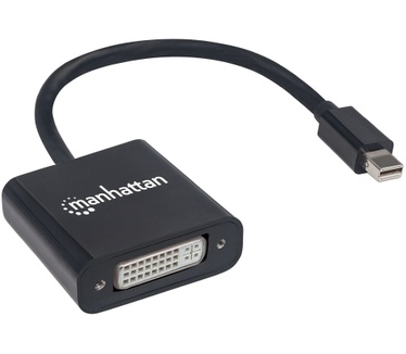 Manhattan Mini-DisplayPort - DVI-I Zwart