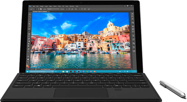 Microsoft Surface Pro 4 (Core m3, 4GB, 128GB) + Type Cover (Qwerty