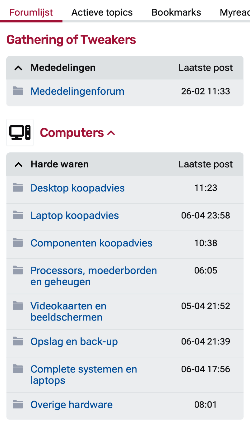 Forum-index nieuwe typografie