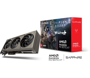 Sapphire Nitro+ AMD Radeon RX 9070 XT OC Crimson Desert Edition