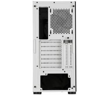 Silverstone FARA R1 V2, Dicht zijpaneel, Wit
