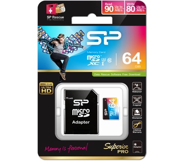 Silicon Power 64GB microSDXC