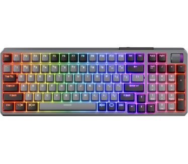 Cooler Master MK770, Kailh Box V2 Red, Qwertz DE, Grijs