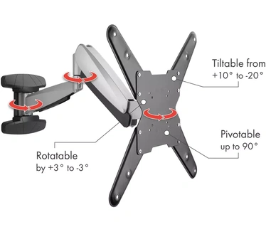 Schwaiger FULL MOTION 1 - wall mount