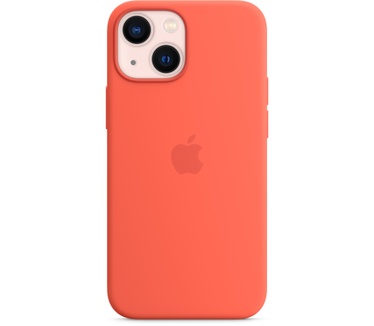Apple Siliconenhoesje met MagSafe voor iPhone 13 mini - Nectarine