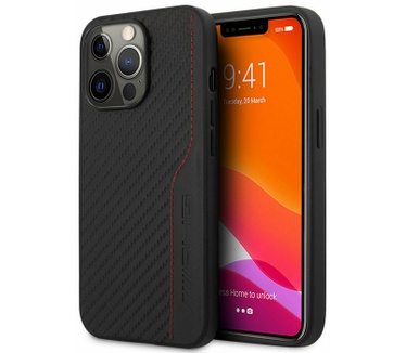 Mercedes-Benz Mercedes-AMG Carbon Back Case Apple iPhone 13 Pro (6.1") - Zwart Zwart