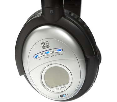 Creative Aurvana Creative Aurvana X-Fi (Gesloten, Audio, Draad, Zilver)