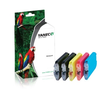 Yanec Yanec LC-1000/LC-970 Zwart en Kleur 5-pack (Brother)