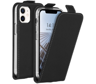Accezz Flipcase (IPhone 12 Mini) Zwart