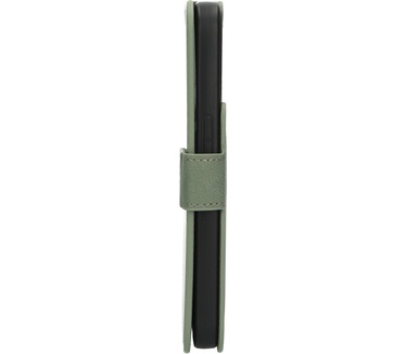 Mobiparts Classic Wallet Case Apple iPhone 15 Pro Stone Green