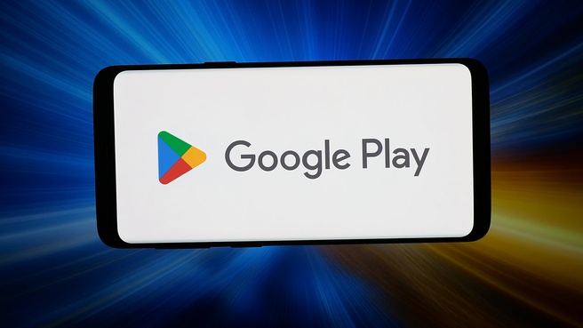 Google Play stock. Bron: Timon Schneider/SOPA Images/LightRocket via Getty Images