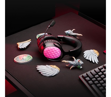 HyperX HyperX Cloud III S Wireless - Gaming Headset (zwart-rood)