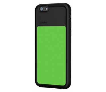 Lumdoo Apple iPhone 6 Duo Cover Black/Light Green