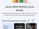 Advertentiecentrum Google