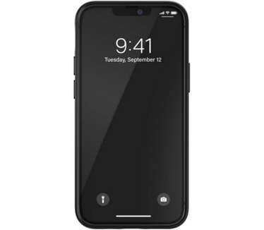 Adidas OR LA Back Case - Apple iPhone 12 Mini (5.4") - Zwart Zwart