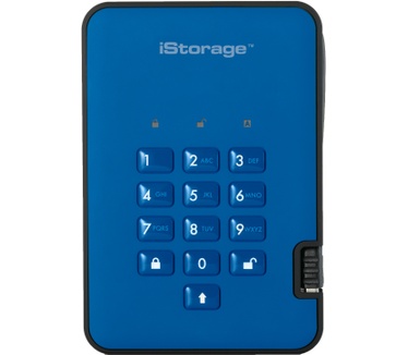 iStorage diskAshur 2 500GB Blauw