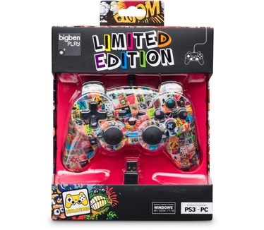 Bigben Interactive Limited edition Bigben PS3 controller (ook geschikt voor PC) - graffiti