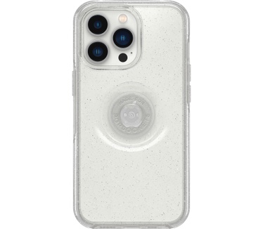 Otterbox OtterBox Otter+Pop-hoesje voor iPhone 13 Pro Max / iPhone 12 Pro Max, schokbestendig, valbestendig, beschermhoes met PopSockets PopGrip, 3x getest volgens militaire standaard, transparant