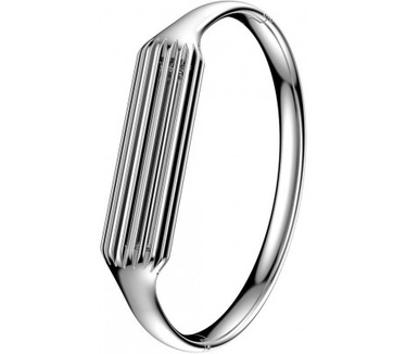 qMust Luxury Fashion Armband voor Fitbit Flex 2 - Zilver