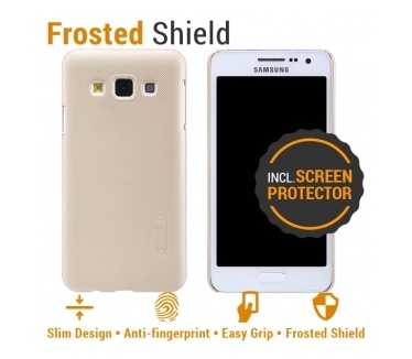 Nillkin Backcover Samsung Galaxy A3 (Super Frosted Shield Gold)
