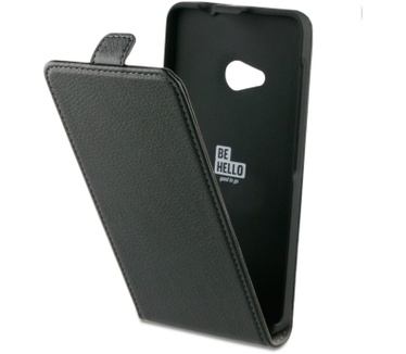 BeHello Nokia Lumia 535 Flip Case Black