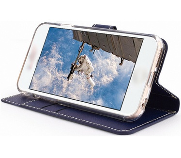 Guess Molan Cano Issue Book Case - Samsung Galaxy A52 - Donkerblauw Blauw