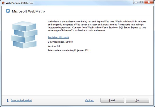 WebMatrix