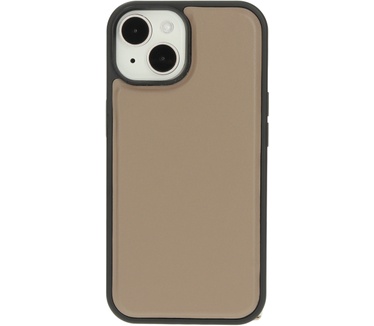 Mobiparts Leather 2 in 1 Wallet Case Apple iPhone 15 Taupe