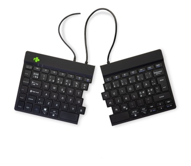 R-Go Tools Split Break, Bedraad, Qwerty Nordic, Zwart