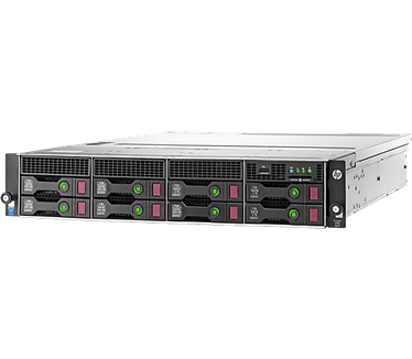 HP Proliant DL80 Gen9 Entry - Server - rack-uitvoering - 2U - 2-weg -